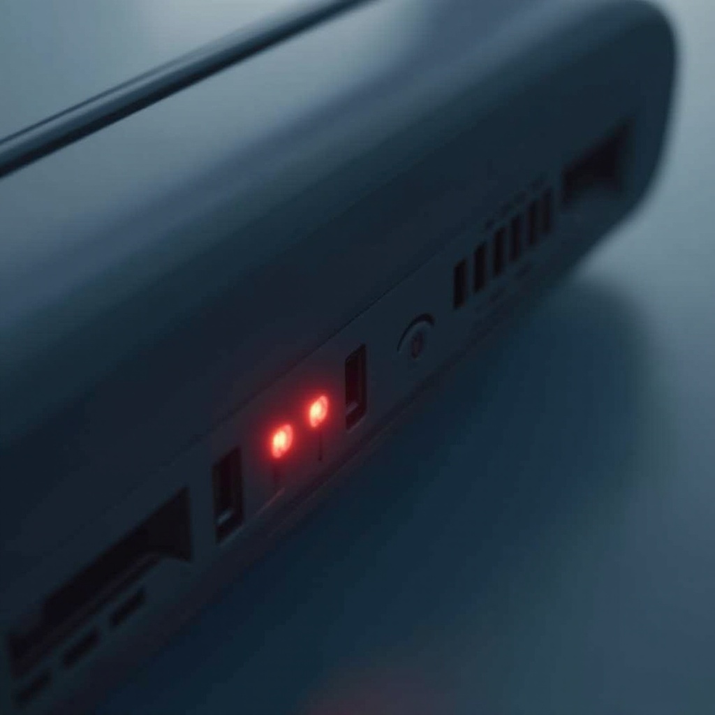 Wii U blinkendes rotes Licht