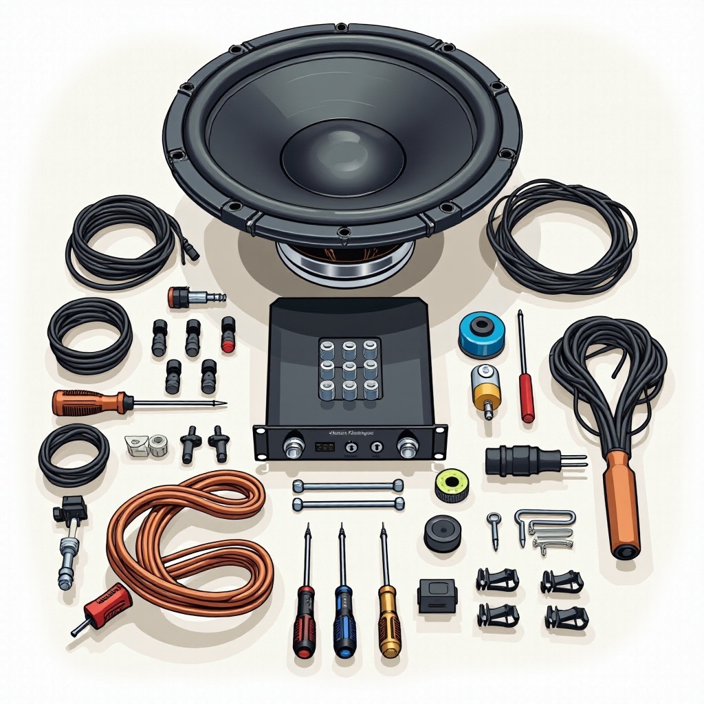 Subwoofer an Verstärker anschließen