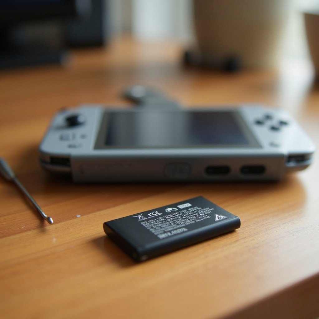 como substituir a bateria do 3ds