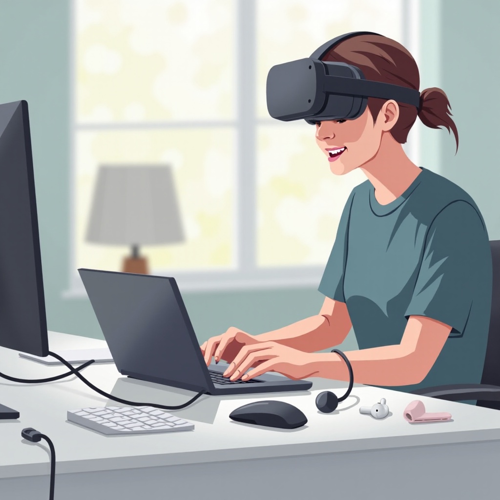 come collegare AirPods a Oculus
