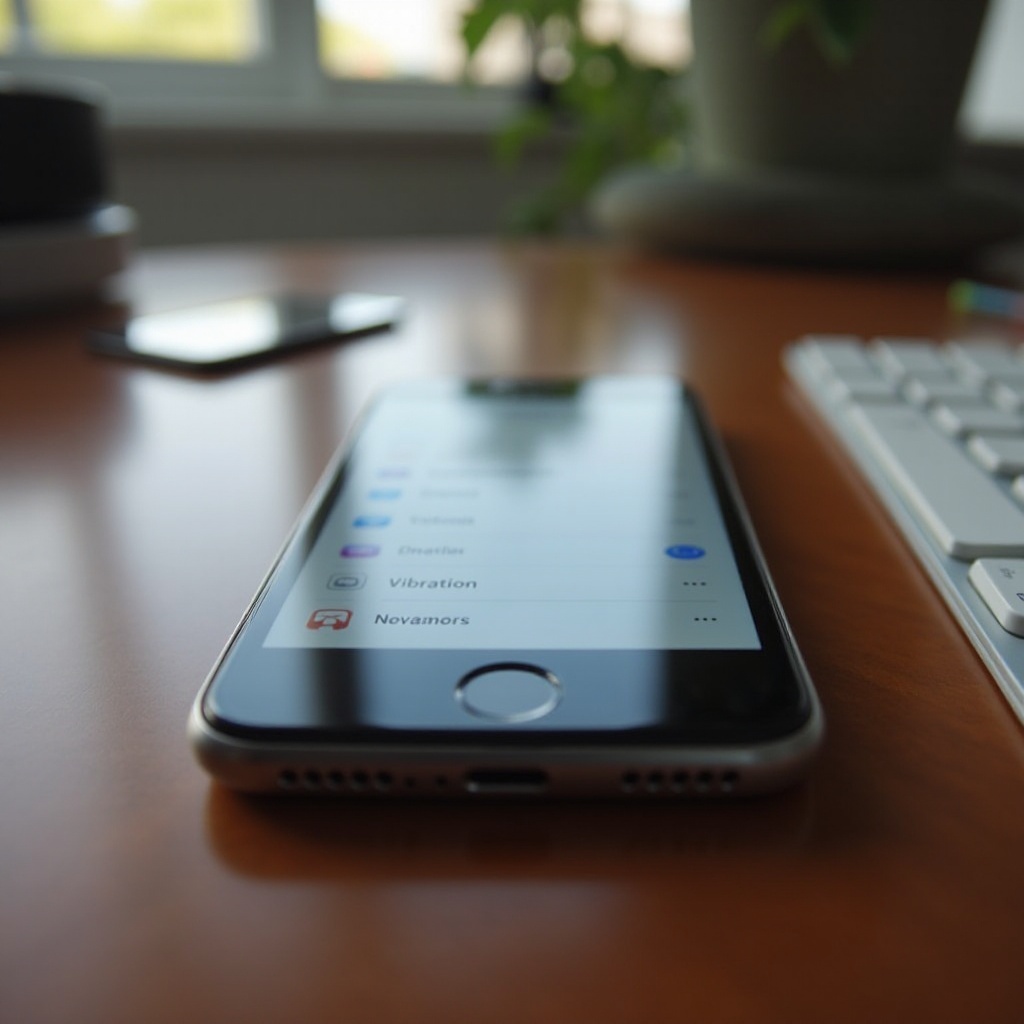 como fazer o iPhone vibrar continuamente