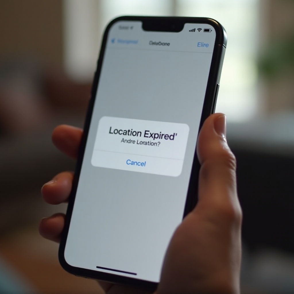 Cosa significa posizione scaduta su iPhone?