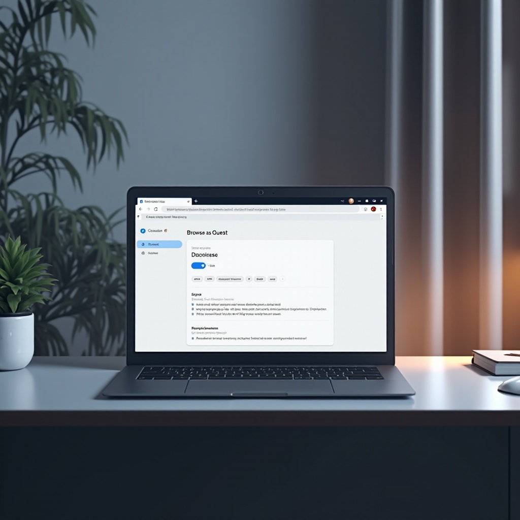 rimuovere la navigazione come ospite dal Chromebook