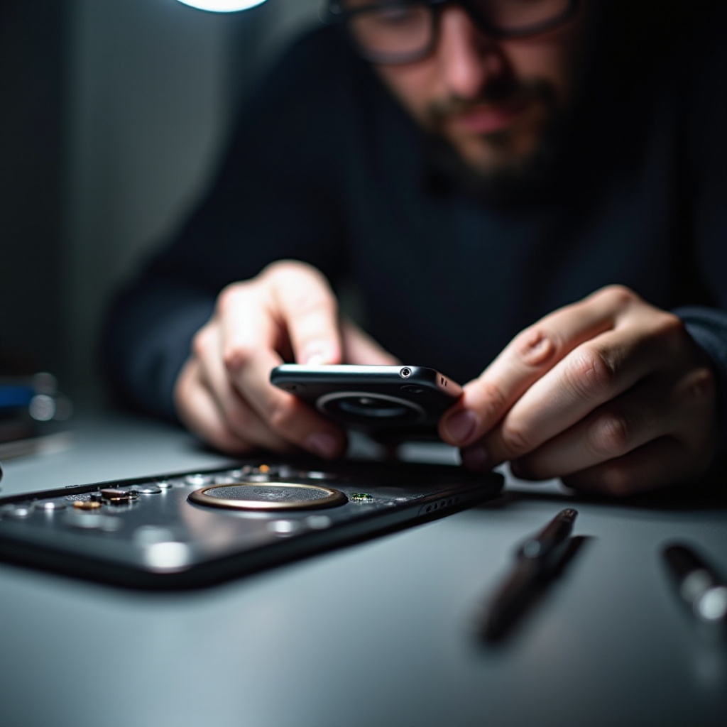 como consertar a câmera traseira do iphone