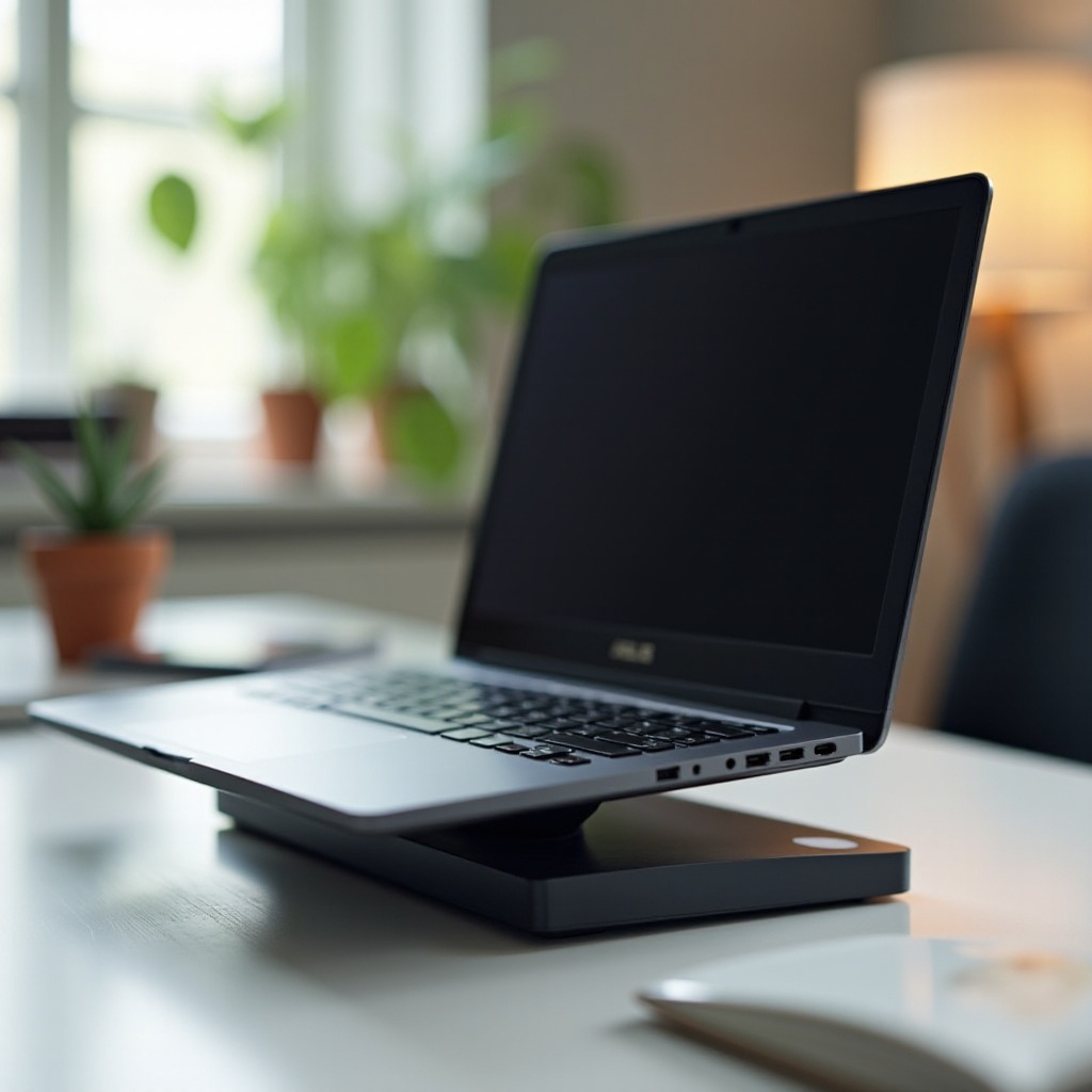 جهاز اللاب توب الخاص بي من نوع Asus غير قادر على رؤية محطة الإرساء الخاصة بي.