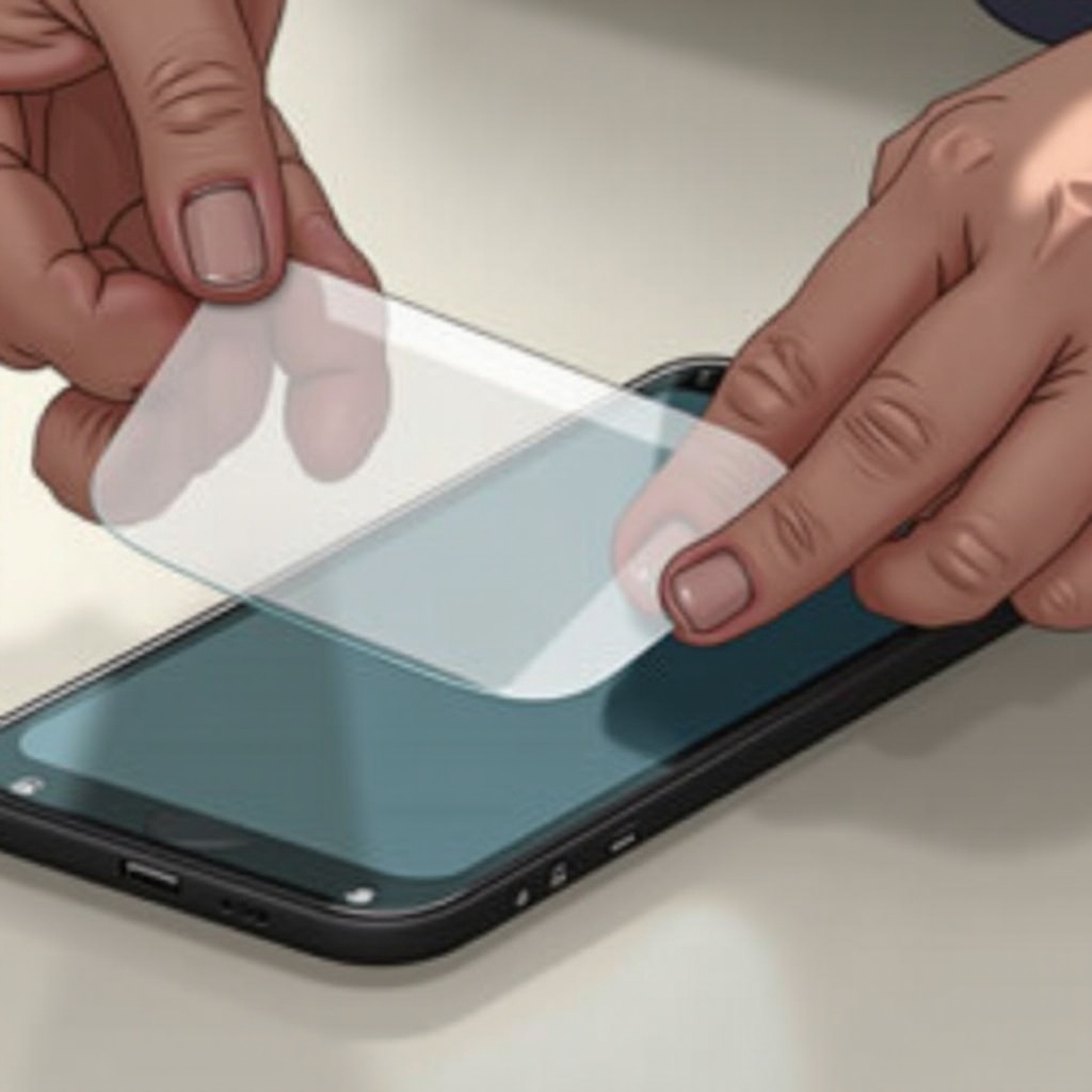 Wie man Schutzglas vom Telefon entfernt