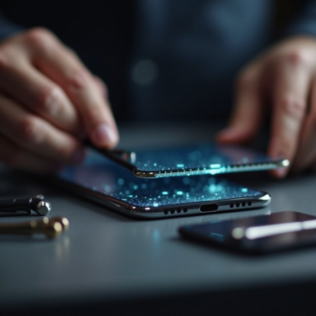 Schwarze Flecken auf dem Bildschirm