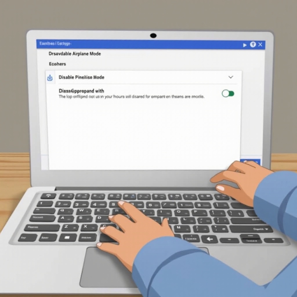 c'è un aereo minerale su un chromebook scolastico