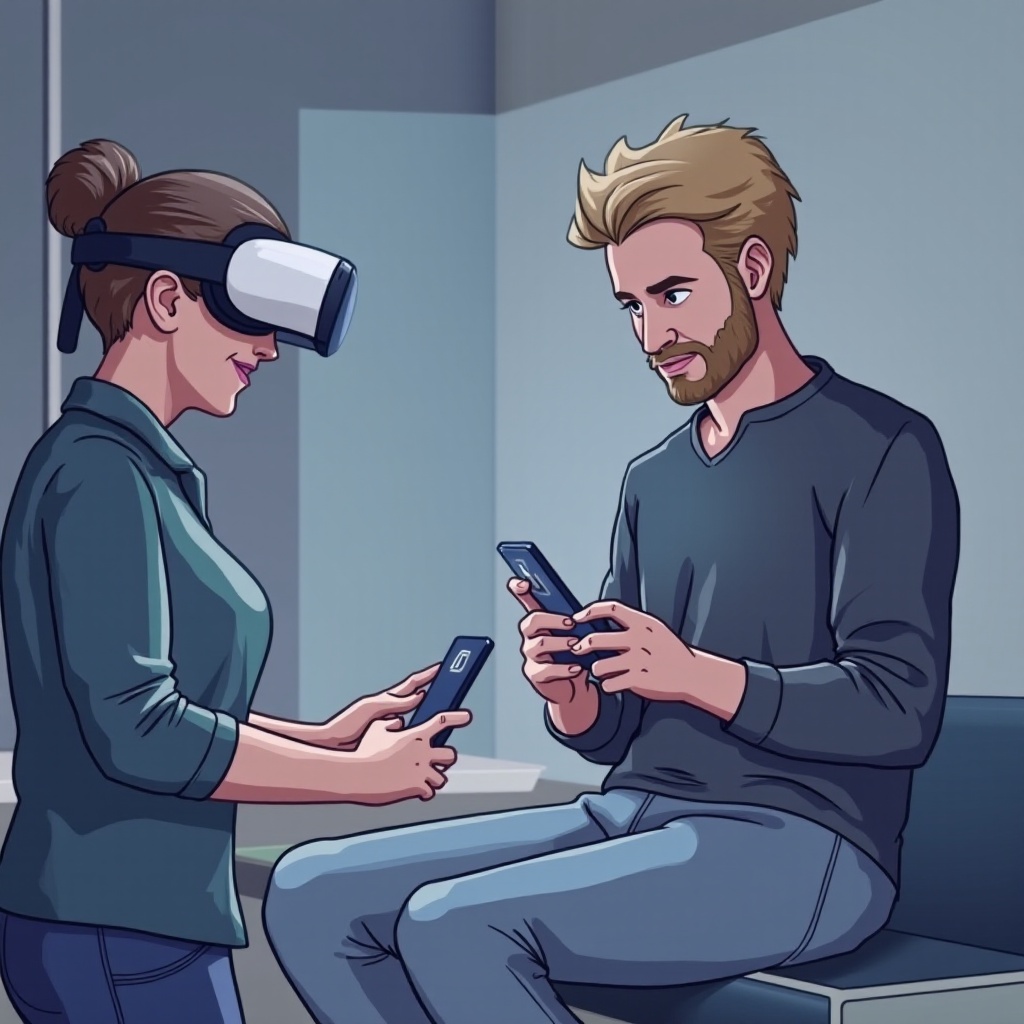 كيفية تحديث Oculus Quest 2 من الهاتف