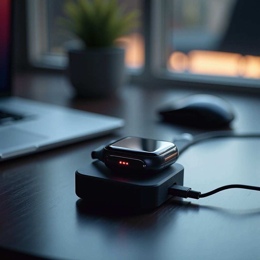 wie man die Cosmo-Smartwatch auflädt