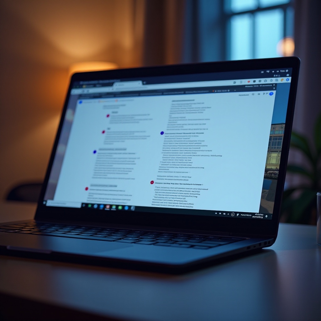 Einstellung, um geöffnete Tabs beim Öffnen eines Chromebooks zu speichern