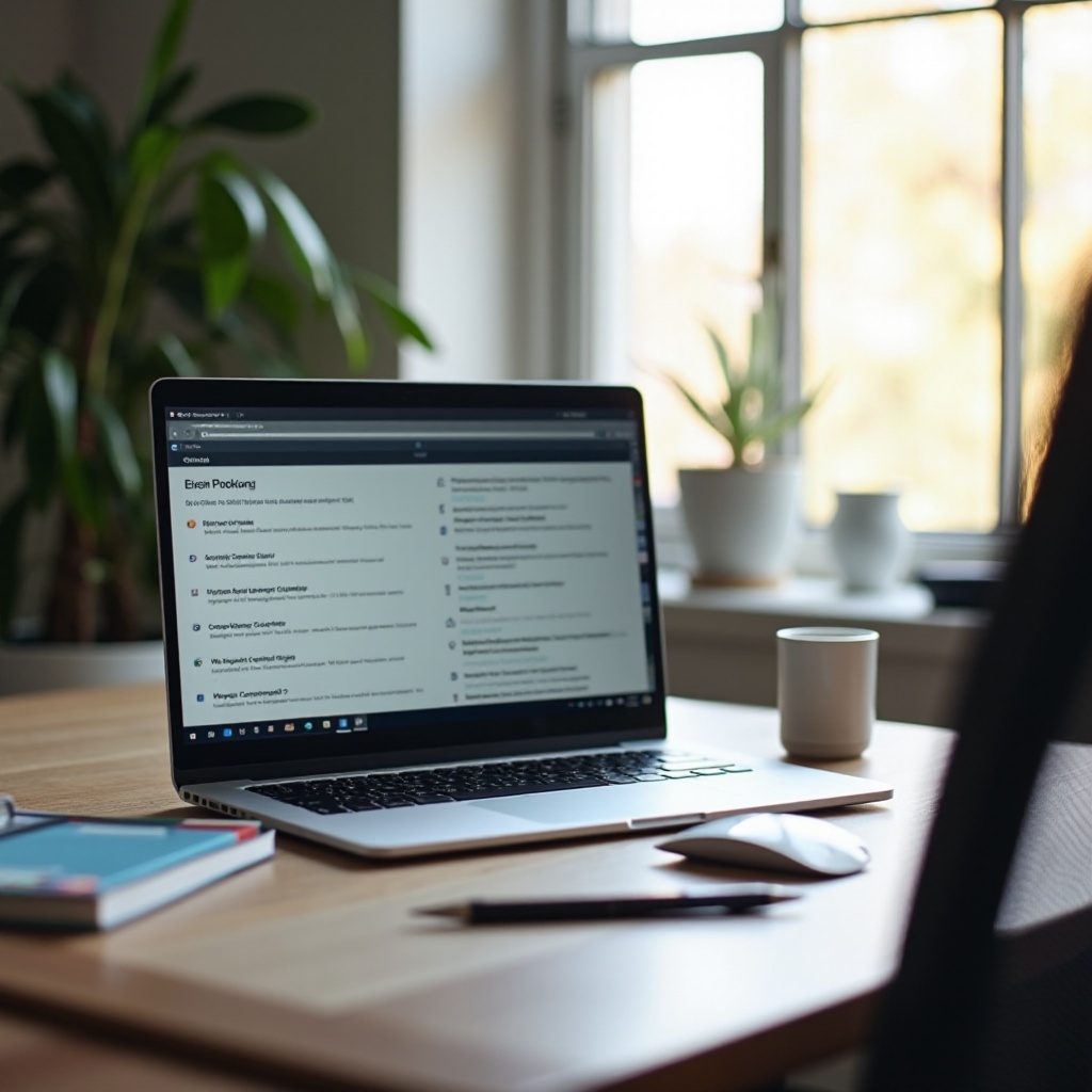 Configuração para salvar abas abertas ao abrir o Chromebook