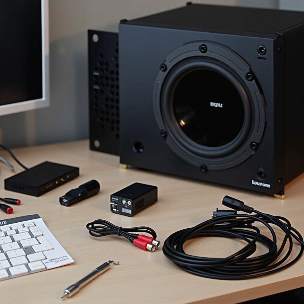 collegare il subwoofer all'amplificatore