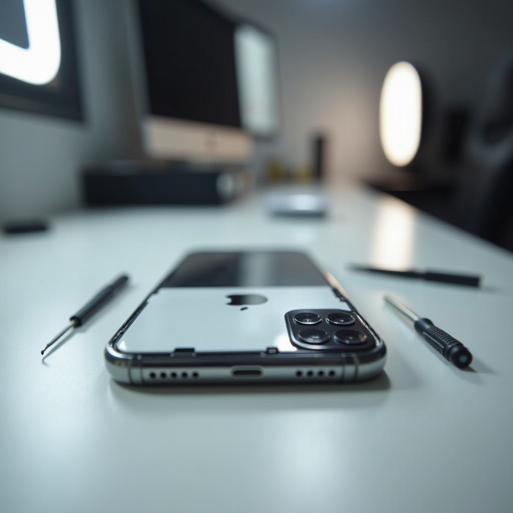 como consertar a câmera traseira do iphone