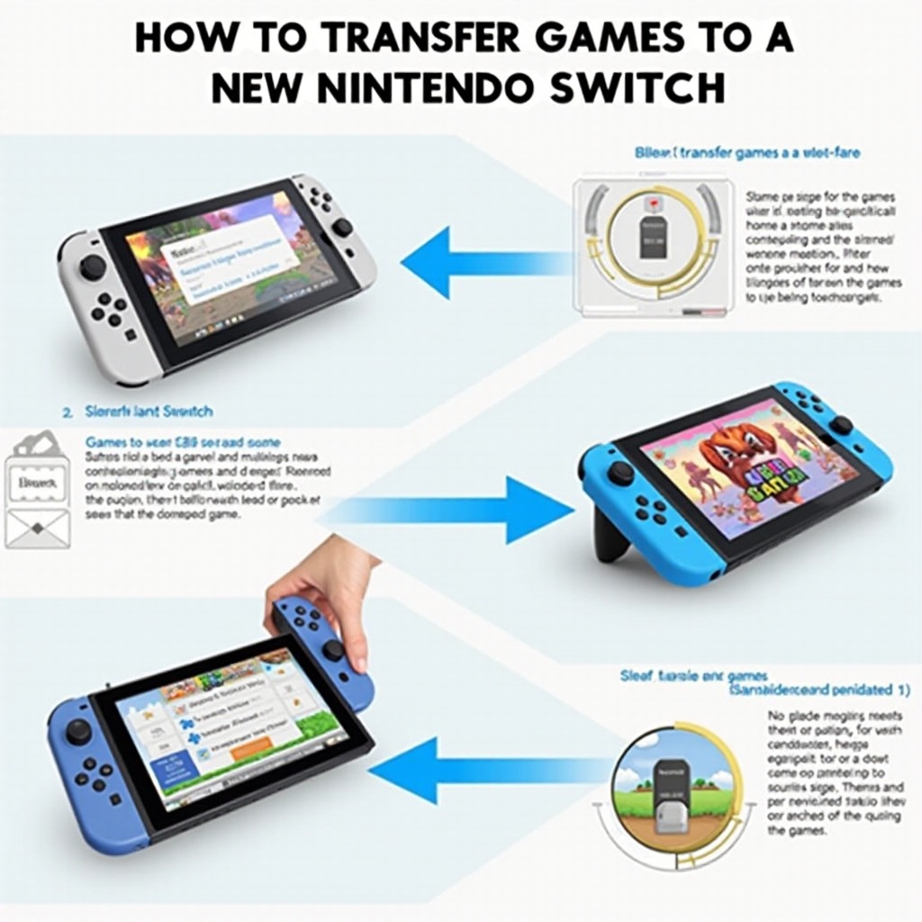 โอนเกมไปยังสวิตช์ใหม่
