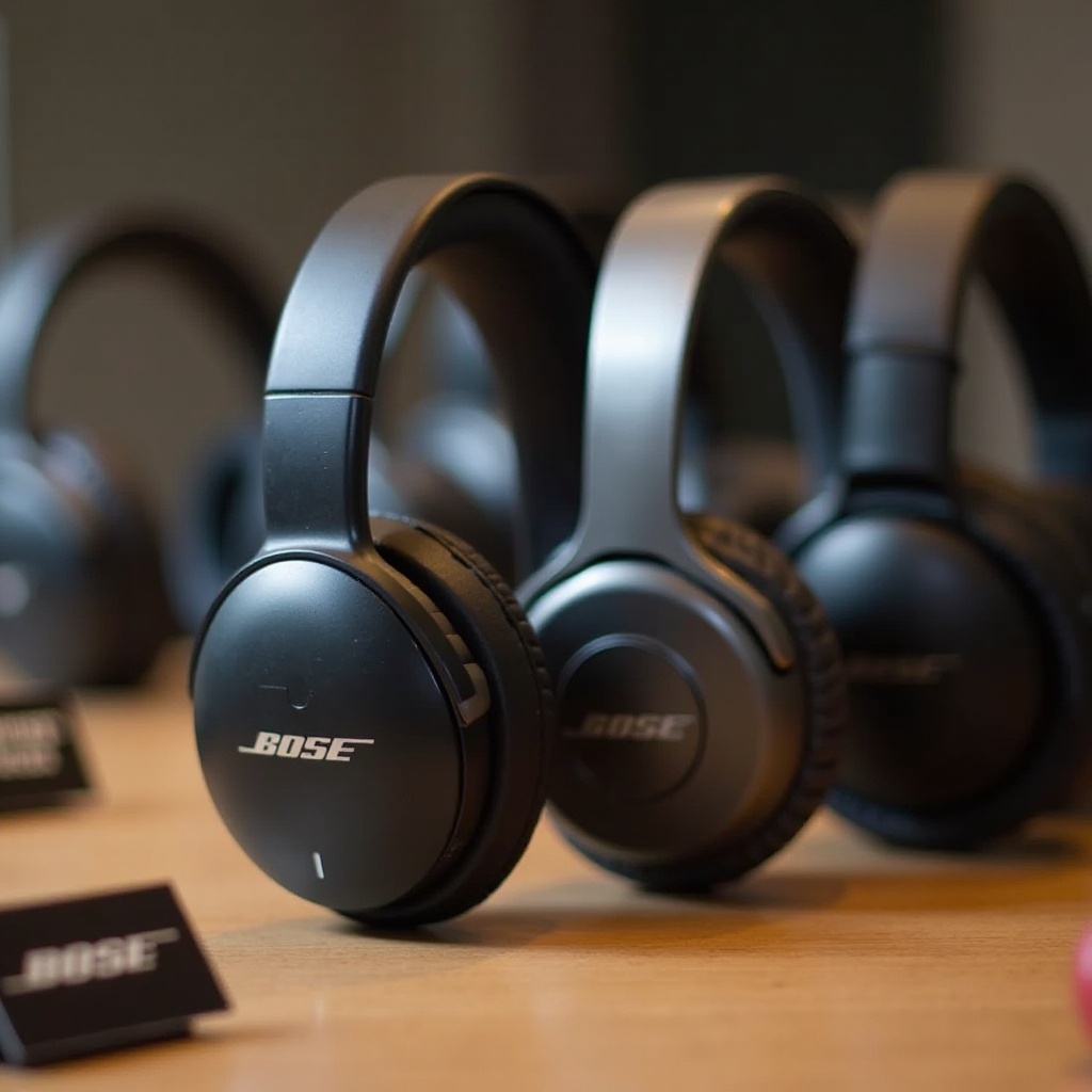 quais fones de ouvido Bose eu tenho