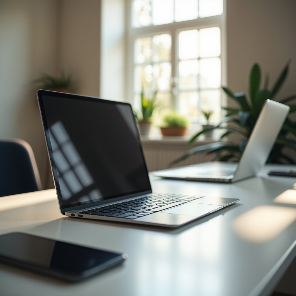 uso do tablet vs telefone e laptop