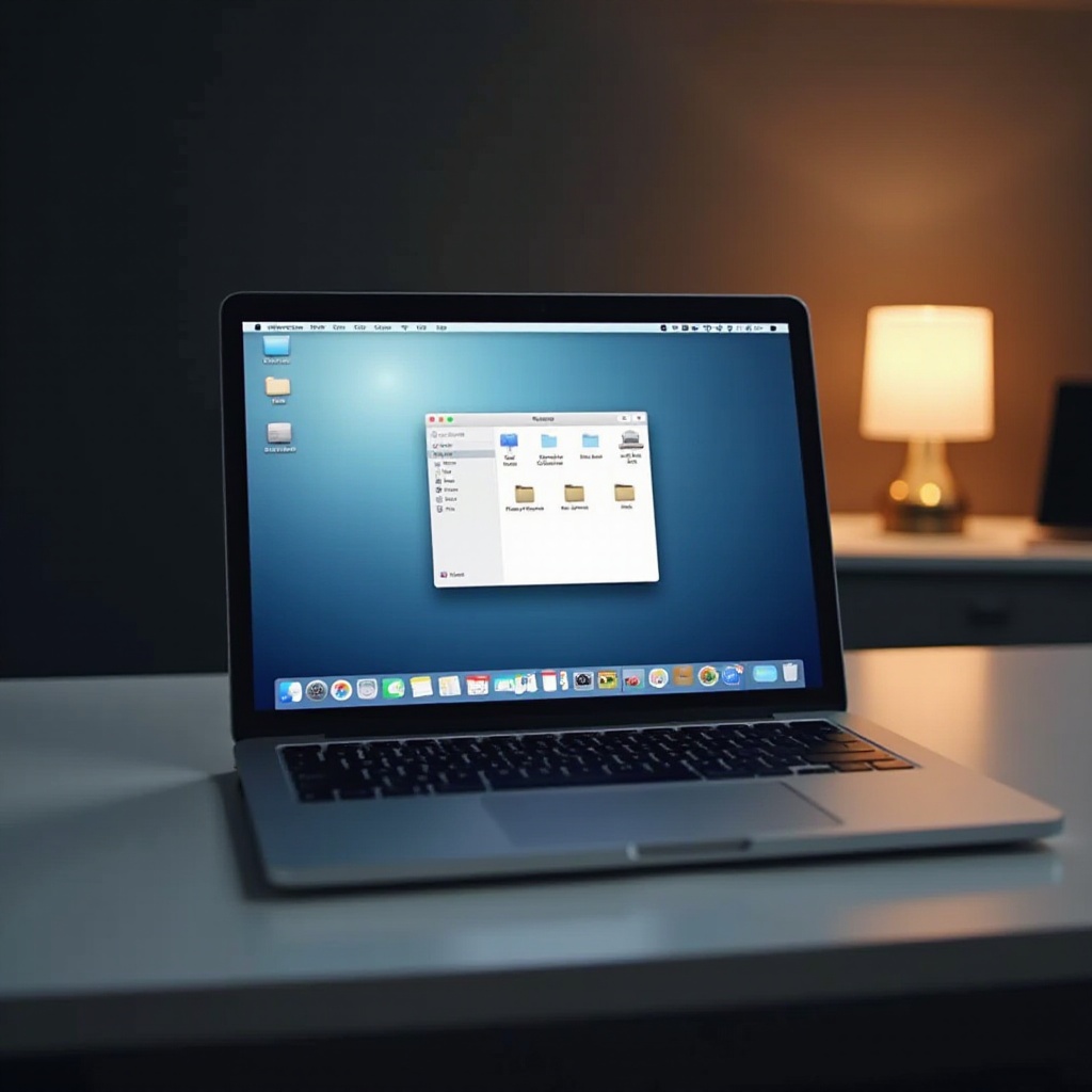 Onde está o Finder no MacBook?
