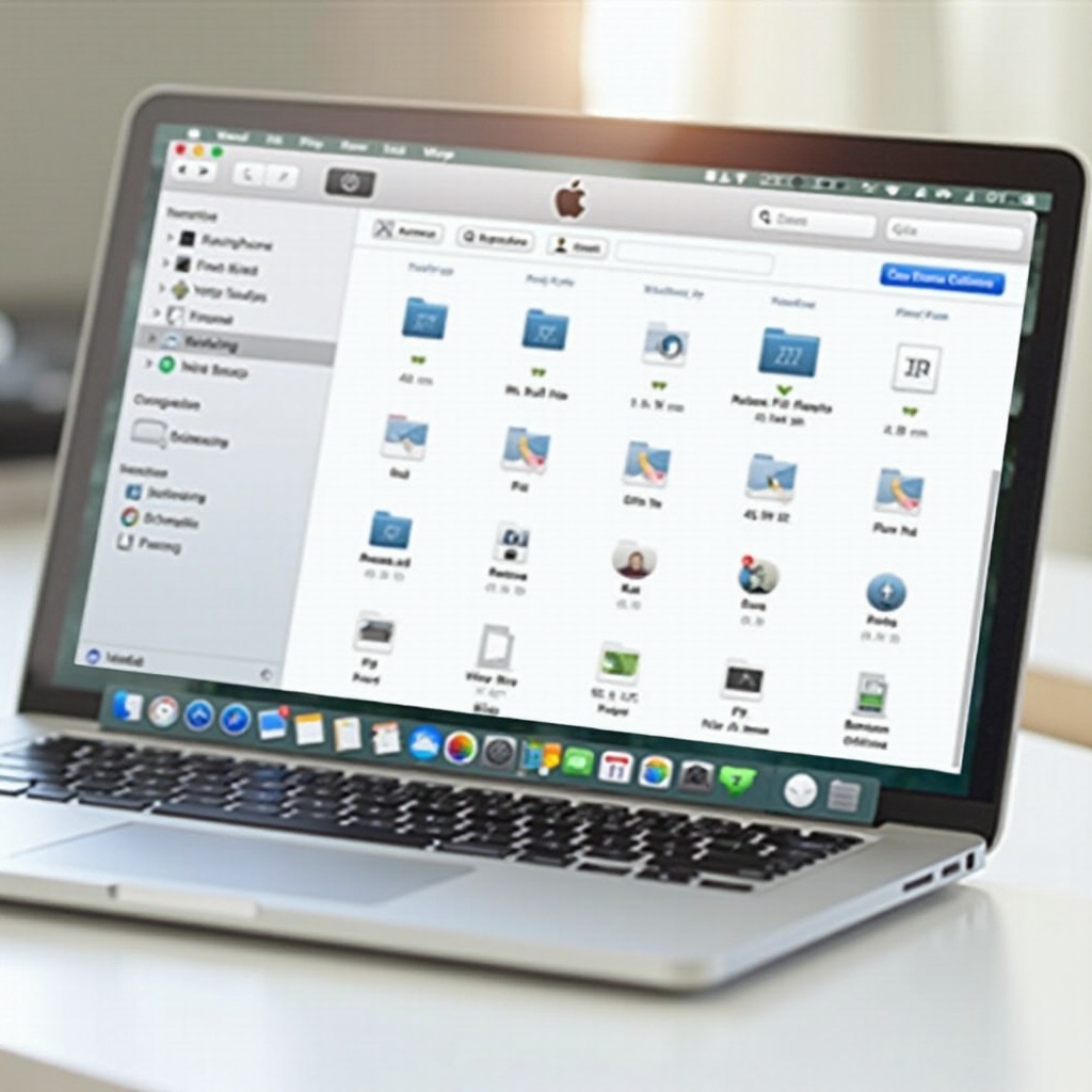 MacBook Finder วิธีปรับคอลัมน์
