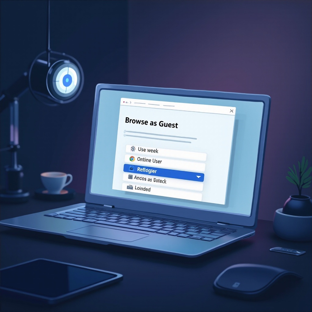 Gastmodus auf Chromebook entfernen
