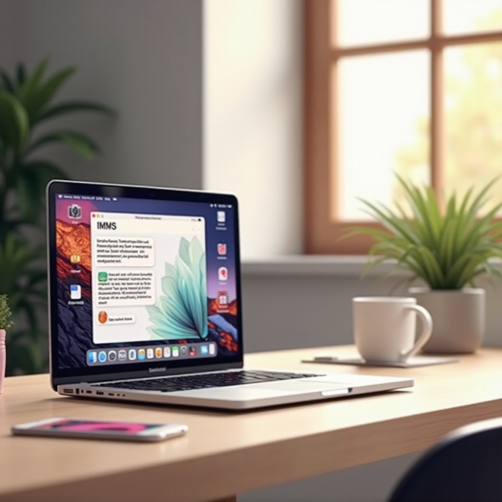 كيفية تفعيل رسائل الوسائط المتعددة على MacBook Air