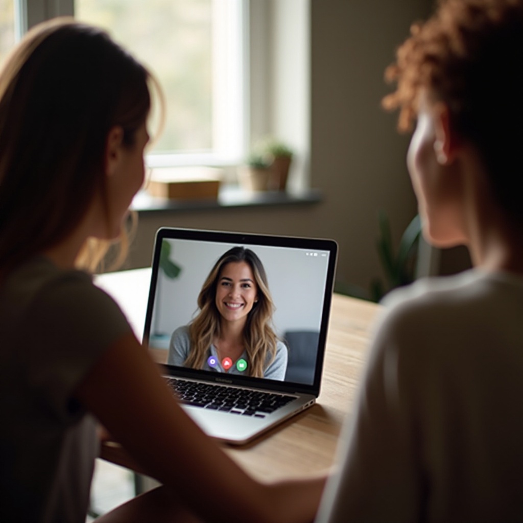 como fazer facetime de MacBook para MacBook