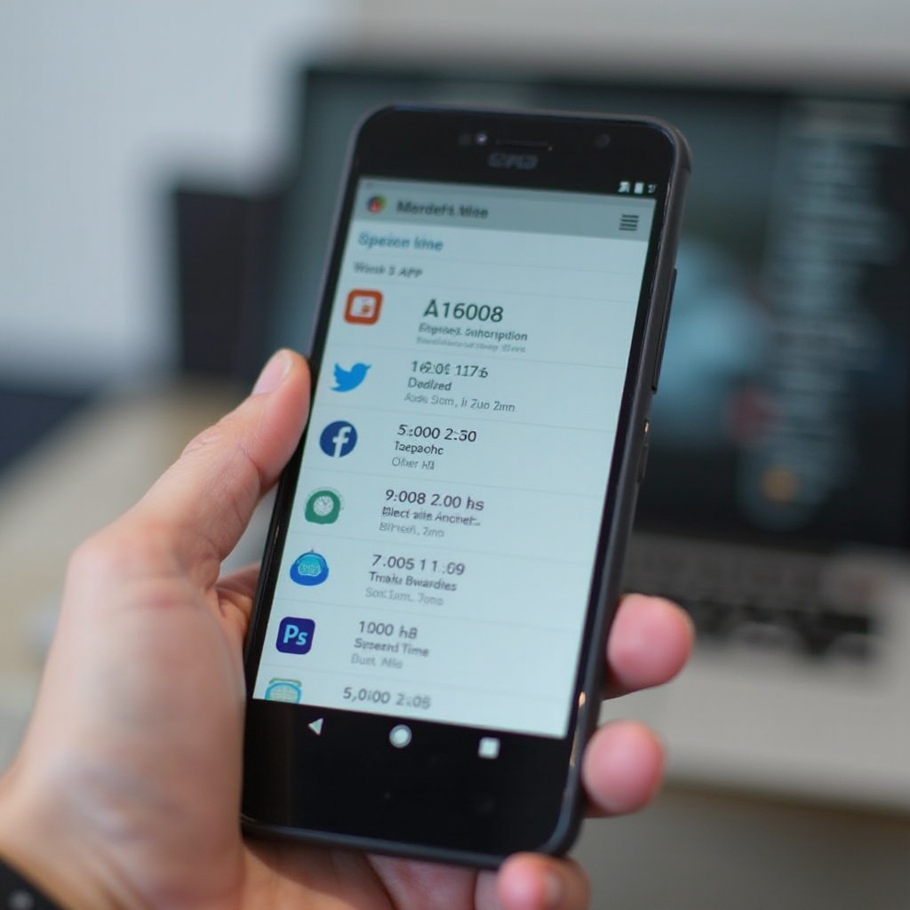 wie man die Bildschirmzeit auf Android sieht