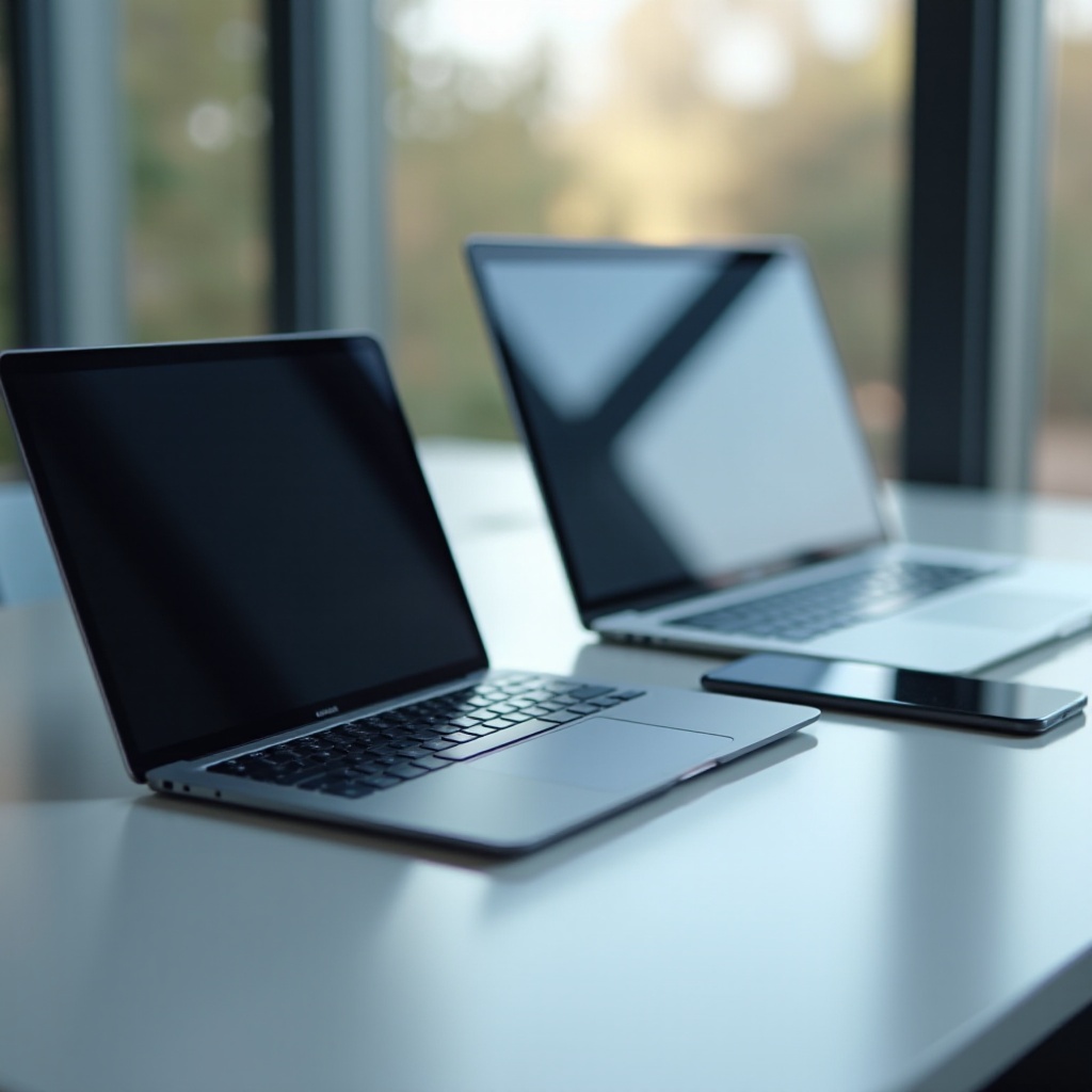 Tablet-Nutzung vs. Handy und Laptop