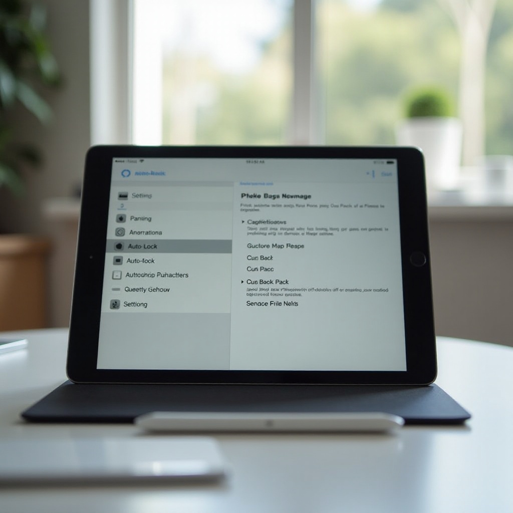 วิธีเปลี่ยนล็อคอัตโนมัติบน iPad