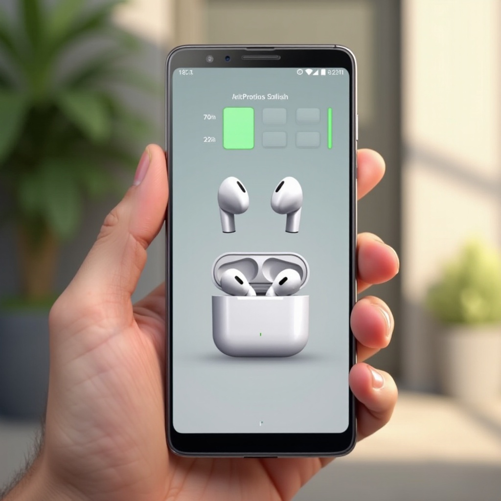 วิธีตรวจสอบแบตเตอรี่ Airpod บน Android