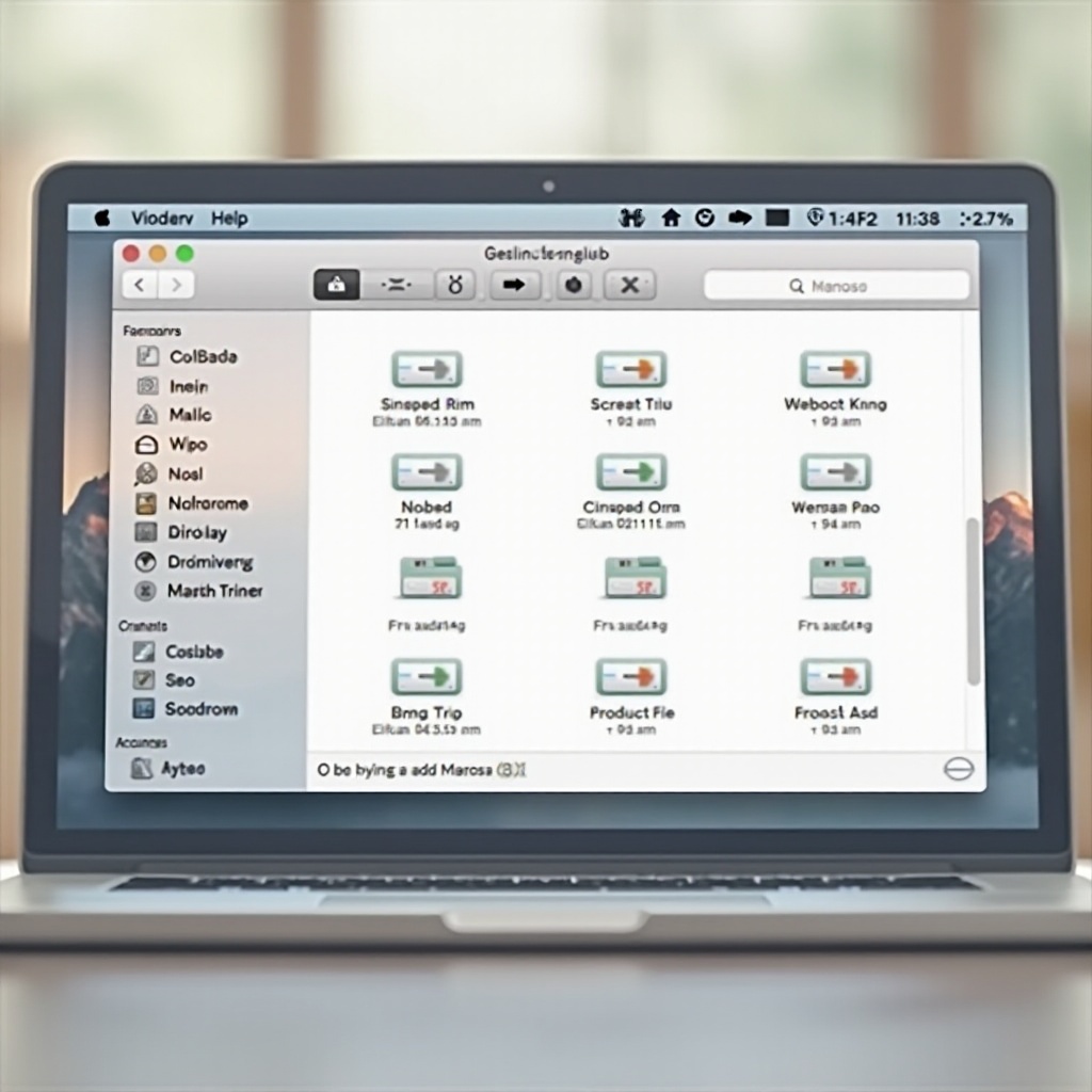 MacBook Finder, wie man Spalten anpasst