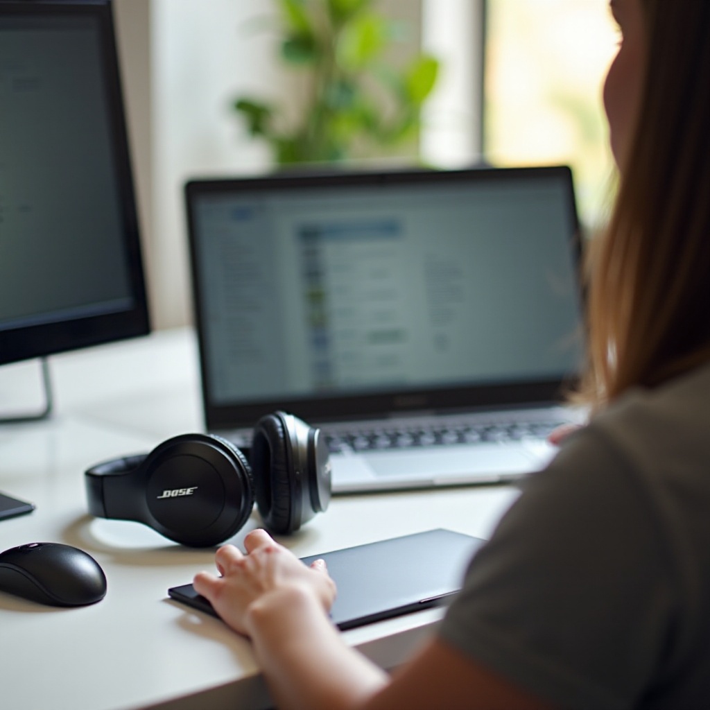 os fones de ouvido Bose se conectam ao PC
