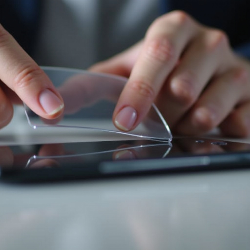 Wie man Schutzglas vom Telefon entfernt
