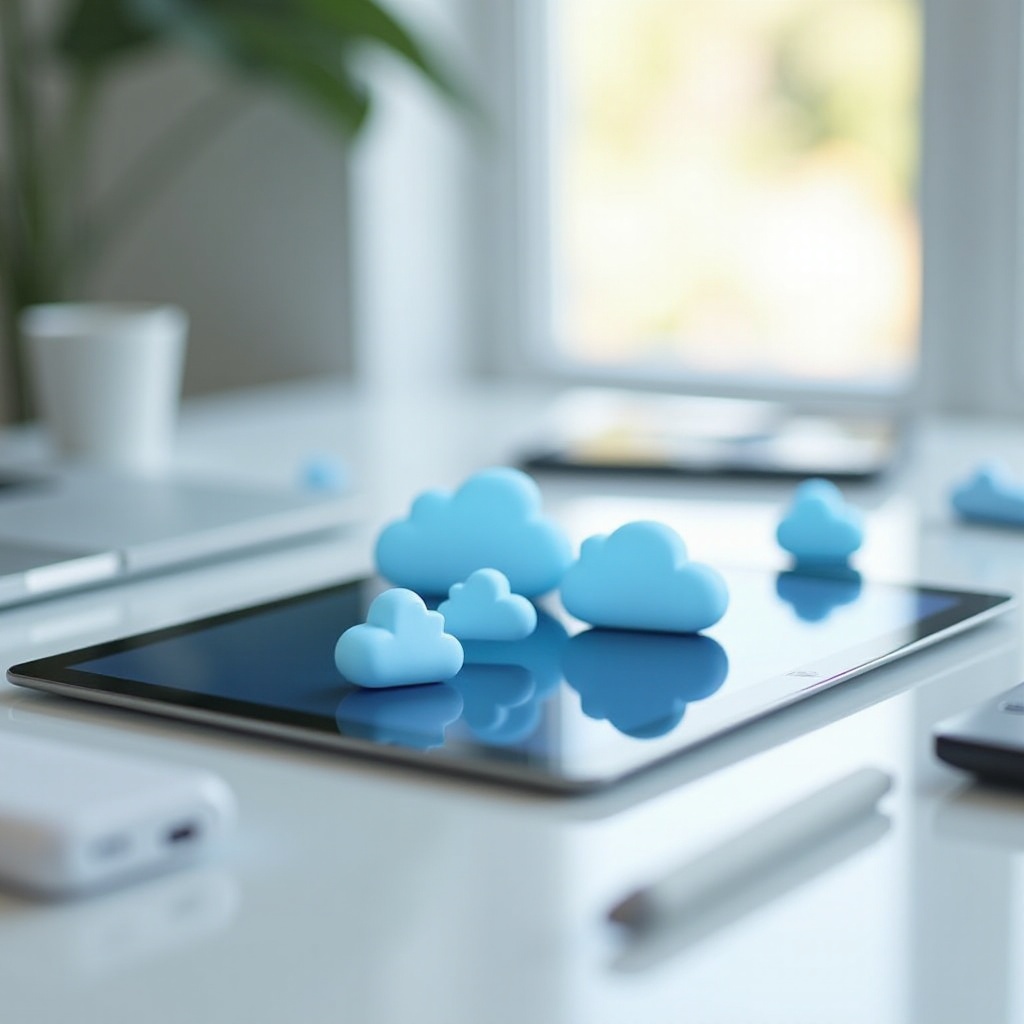 você pode atualizar o armazenamento no iPad