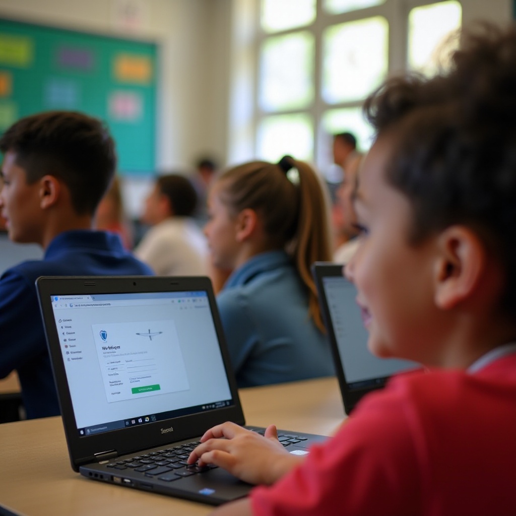 มีแร่เครื่องบินบน Chromebook โรงเรียนหรือไม่
