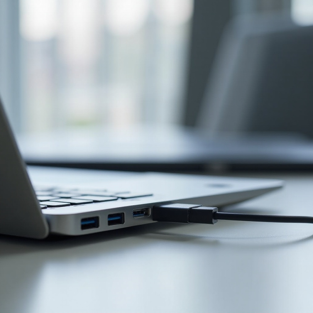Wie entferne ich einen USB-Stick auf einem Chromebook?