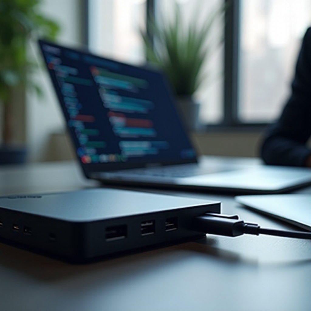 il mio laptop Asus non riesce a vedere la mia docking station