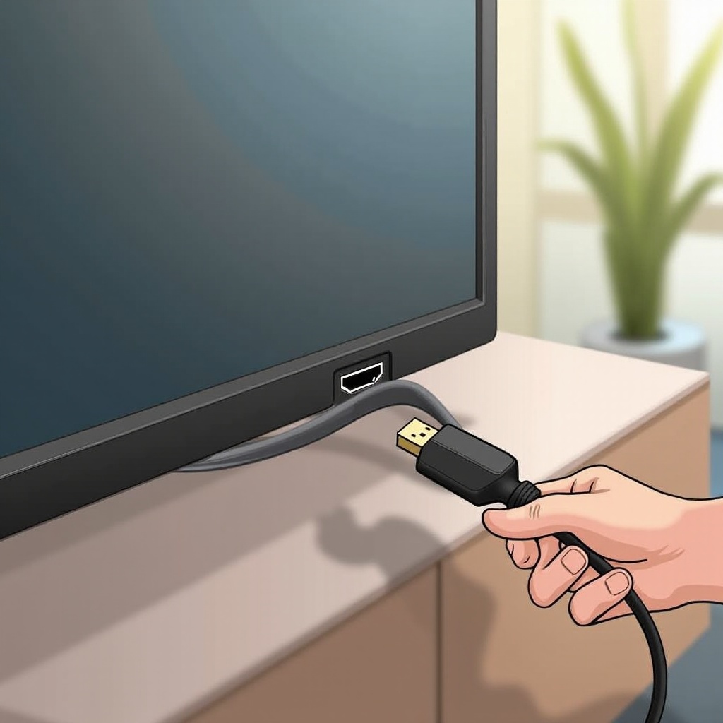 Porta HDMI da TV LG não está funcionando