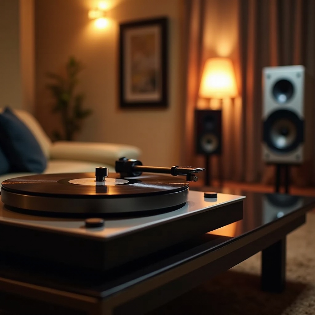 beste Plattenspieler-Lautsprecher-Kombination