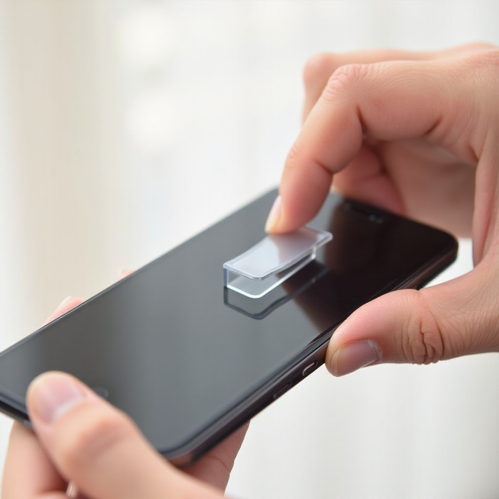 Como remover o vidro protetor do telefone